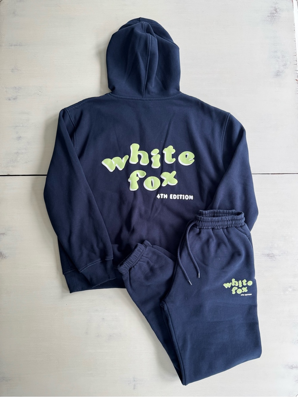 White Fox Sweat Set